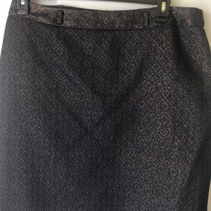 Baby and gold women’s skirt